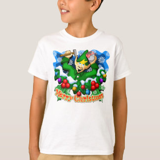 Kerstmis familie: WORKSHOP ELF T-shirt