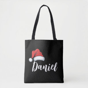 Kerstmis Familie Xmas Persoonlijke Naam Tote Bag