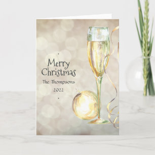 Kerstmis familiefoto kerstkaart feestdagen kaart