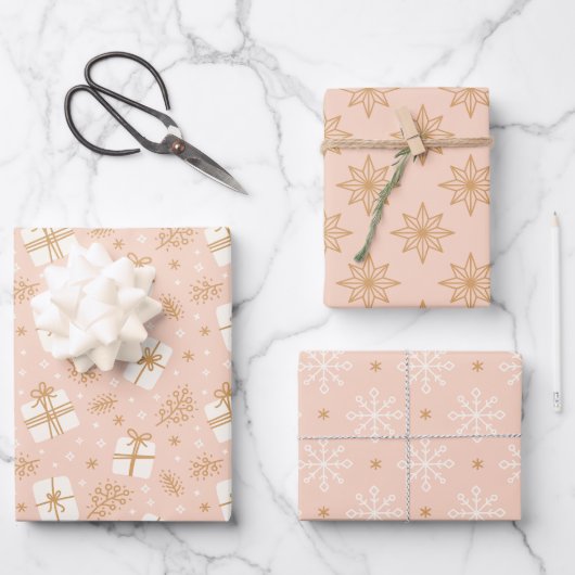 Kerstmis Fantasievol Inpakpapier Vel (Voorkant)