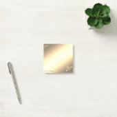 Kerstmis, Faux Gold Snowflakes-op maat Post-it® Notes (Kantoor)