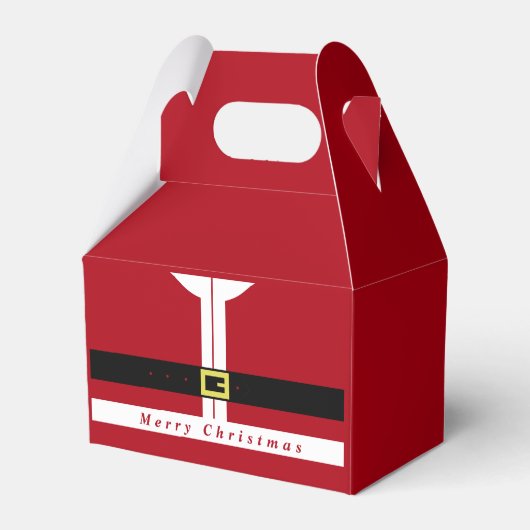 Kerstmis Favor Box Sinterklaas Grappig cadeau Bedankdoosjes (Achterkant)