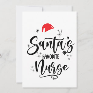 Kerstmis Favoriete Verpleegster  Aankondiging