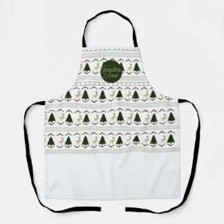 Kerstmis Fawn Apron Schort