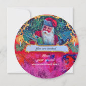 KERSTMIS FEEST MET EEN VINTAGE UITSTRALING KAART (Achterkant)