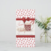 Kerstmis Feestdagen, Beste tijd van het Jaar Feestdagenkaart (Staand voorkant)