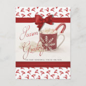 Kerstmis Feestdagen, Beste tijd van het Jaar Feestdagenkaart (Voorkant)