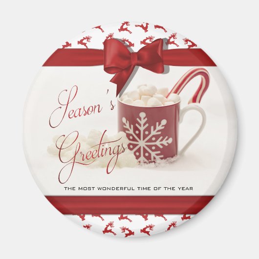 Kerstmis Feestdagen, Beste tijd van het Jaar Magneet (Voorkant)