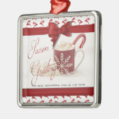 Kerstmis Feestdagen, Beste tijd van het Jaar Metalen Ornament (Links)