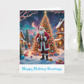 Kerstmis Feestdagen Kaart (Voorkant)