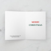 Kerstmis Feestdagen Kaart (Binnen)