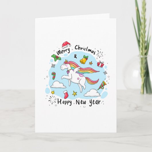 Kerstmis Feestdagen Kaart (Voorkant)