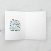 Kerstmis Feestdagen Kaart (Binnen)