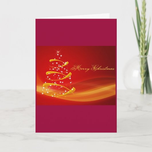 Kerstmis Feestdagen Kaart (Voorkant)