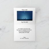 Kerstmis Feestdagen Kaart (Binnen)