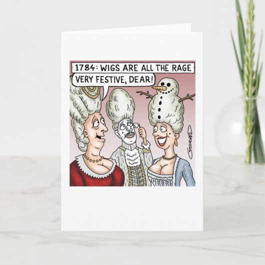 Kerstmis Feestdagen Kaart (Voorkant)