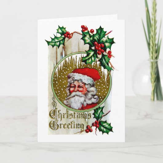 Kerstmis Feestdagen Kaart (Voorkant)