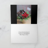 Kerstmis Feestdagen Kaart (Binnen)