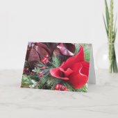 Kerstmis Feestdagen Kaart (Voorkant)