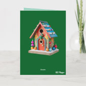 Kerstmis Feestdagen Kaart (Achterkant)