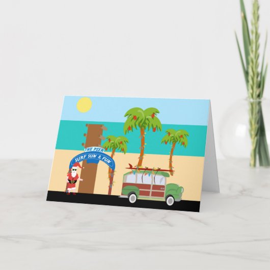 Kerstmis Feestdagen Kaart (Voorkant)