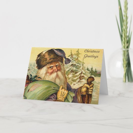 Kerstmis Feestdagen Kaart (Voorkant)