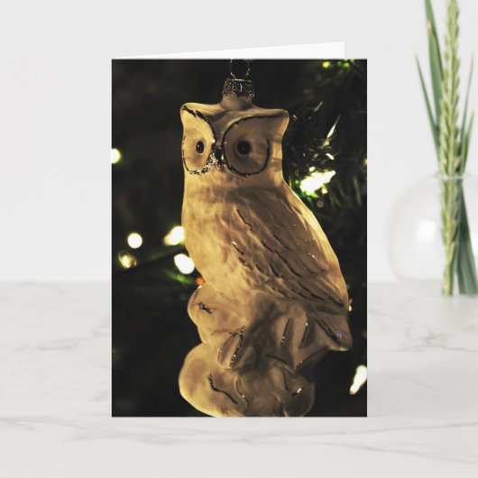 Kerstmis Feestdagen Kaart (Voorkant)