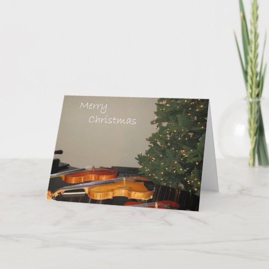 Kerstmis Feestdagen Kaart (Voorkant)