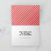 kerstmis feestdagen kaart (Binnen)