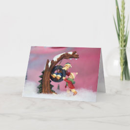 Kerstmis Feestdagen Kaart