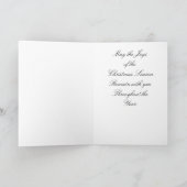 Kerstmis Feestdagen Kaart (Binnen)