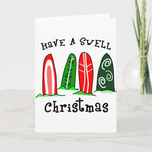 Kerstmis Feestdagen Kaart (Voorkant)