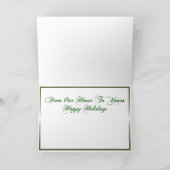 Kerstmis Feestdagen Kaart (Binnen)