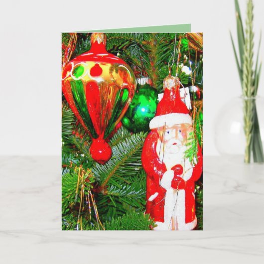 Kerstmis Feestdagen Kaart (Voorkant)