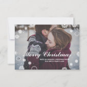 Kerstmis Feestdagen Kaart met kerstmis (Voorkant)