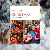 Kerstmis feestdagen Modern Typografie 3-foto