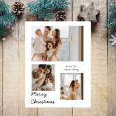 Kerstmis feestdagen Modern Typografie 3-foto