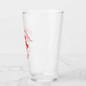 Kerstmis Feestdagen Santa Red Glass Cup Glas (Links)
