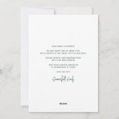 Kerstmis - Feestdagen - Wijziging van adrespalmboo Feestdagenkaart (Achterkant)