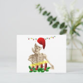 kerstmis feestdagenkaart (Staand voorkant)