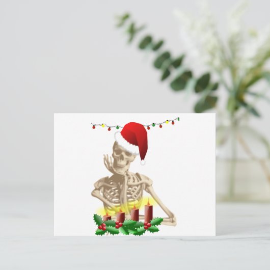 kerstmis feestdagenkaart (Staand voorkant)