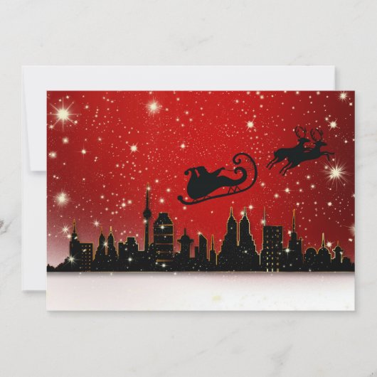 Kerstmis Feestdagenkaart (Voorkant)