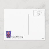 Kerstmis Feestdagenkaart (Achterkant)