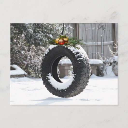 Kerstmis Feestdagenkaart (Voorkant)