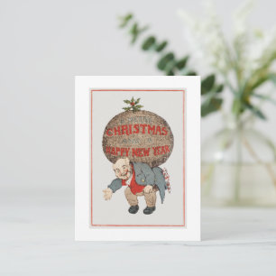 Kerstmis Feestdagenkaart