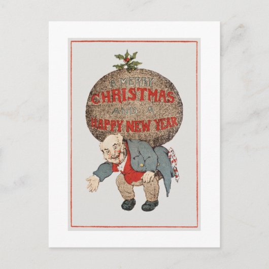 Kerstmis Feestdagenkaart (Voorkant)