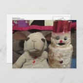 Kerstmis Feestdagenkaart (Voorkant / Achterkant)