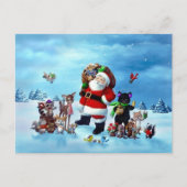 Kerstmis Feestdagenkaart (Voorkant)