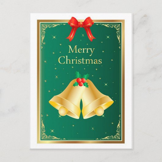 Kerstmis Feestdagenkaart (Voorkant)