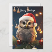 Kerstmis Feestdagenkaart (Voorkant)